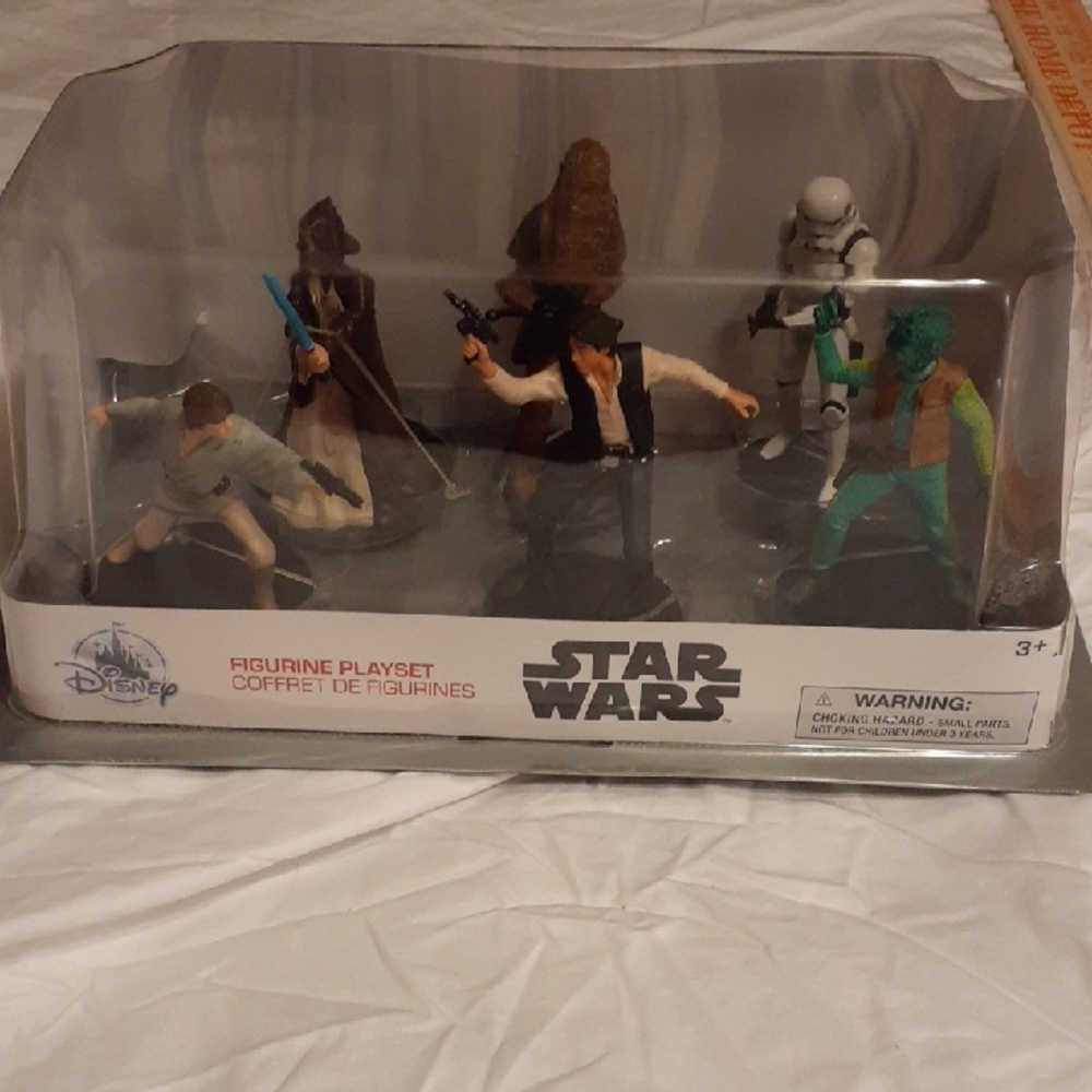 Disney Star Wars Action Figure Set - Black, White, Green